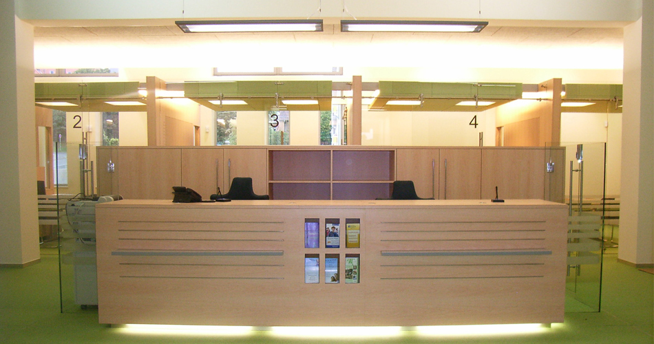 Bürgerbüro Gotha - Planung und Bau mit Fard + Hegenbart Innenarchitekten 